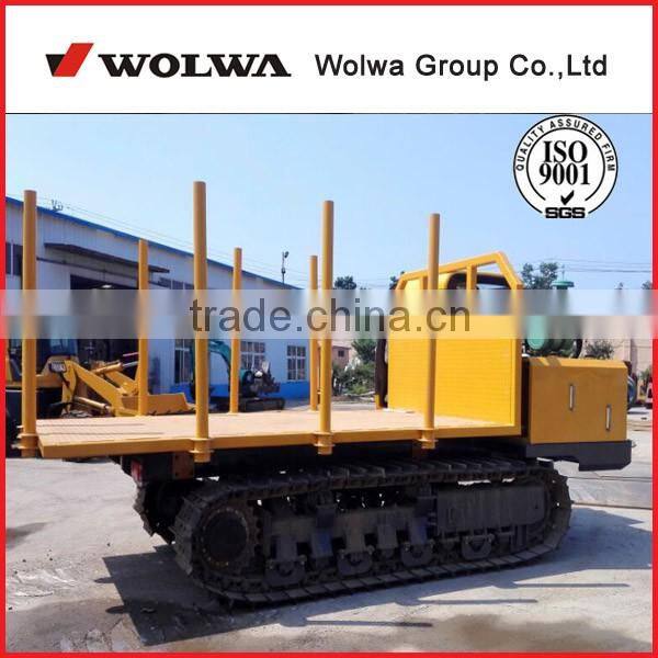 10 ton wood Track carrier with preheater of engine