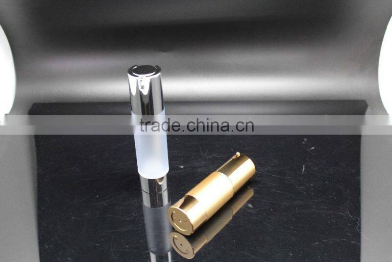 airless 15ml cosmetic bottle