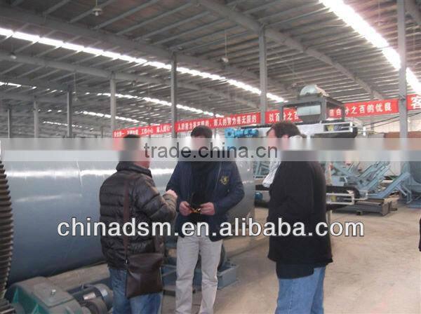China Dashan complete set of organic fertilizer production line