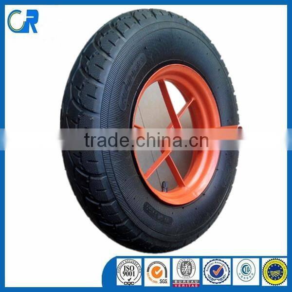 Cheap Inflatable Pneumatic 400-8 Air Rubber Wheel for Wheelbarrow