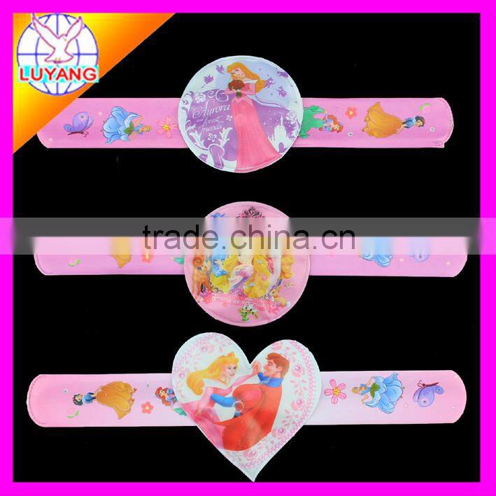 2015 LED soft pvc led slap bracelet for promotion gift PP003