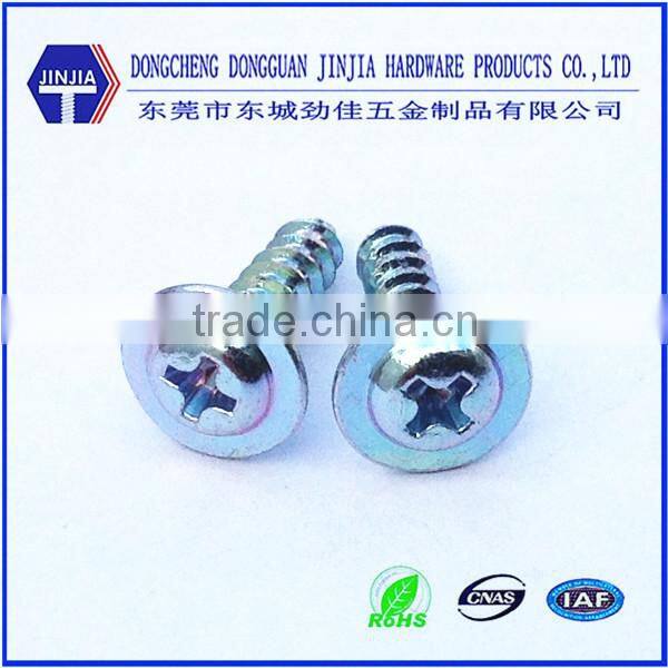 dongguan screw factory m4 ROHS zinc self tapping metric shoulder screw