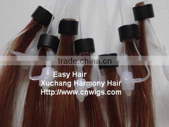 SUPER QUALITY human hair extensions easy loop micro ring