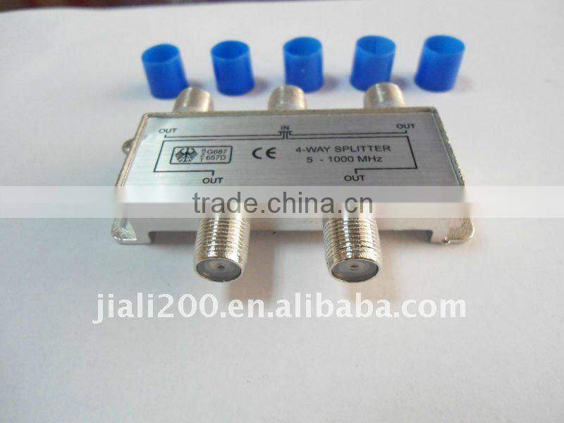 4 Way CATV Splitter