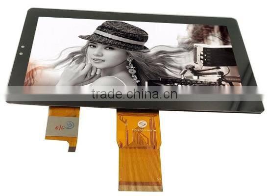 Top Vendor 7.0 inch 1204x 600 TFT LCD module+ capacitive Touch with FFS mode angle view