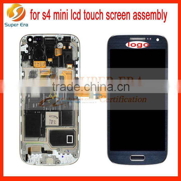 original For Samsung Galaxy s4 mini lcd Assembly, For LCD Touch Screen Digitizer Assembly for Galaxy s4 mini i9195 i9192 i9190