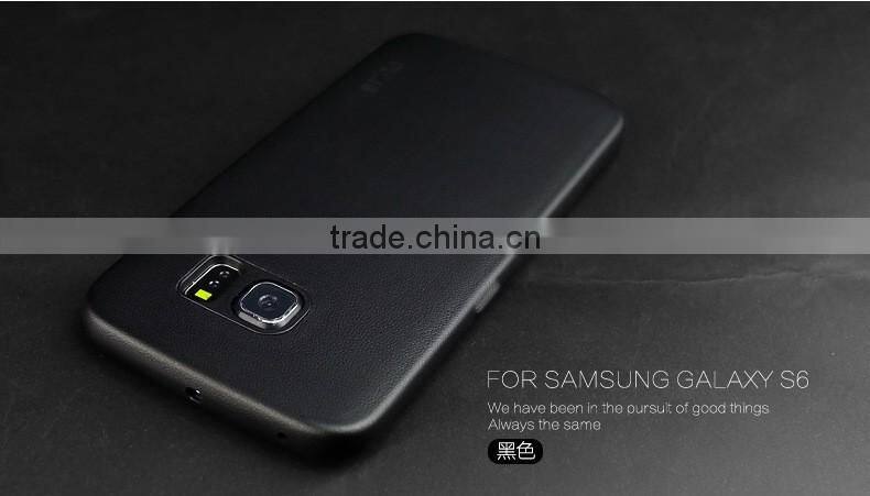 Luxury High Quality Pu Leather Case For samsung s6 edge