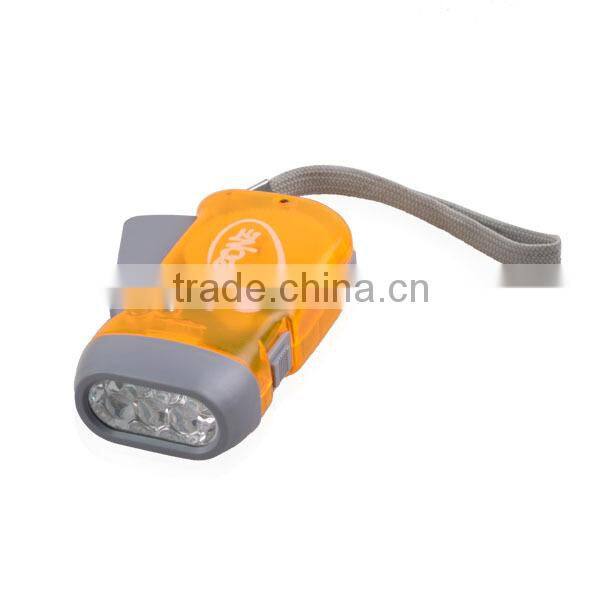 3 powerful dynamo led multi-function dynamo flashlight