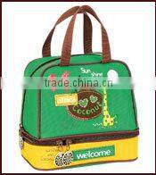 Light Blue Fabric Office Custom Printed Pencil Case