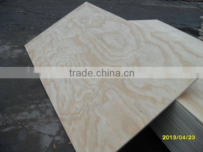 furniture grade Full Radiate Pine Plywood