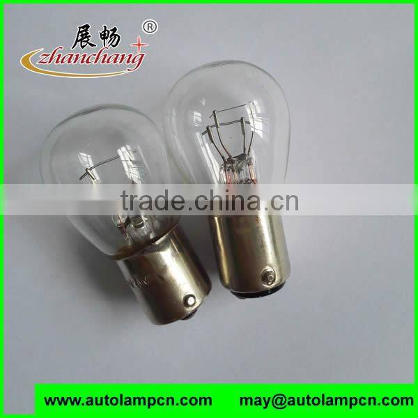 Turn light bulb S25 1141 Miniature bulb Clear color BA15S