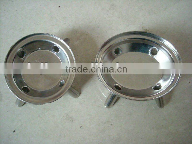 Stainless steel base of milking machine clawpiece