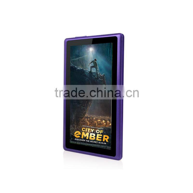China manufacturer Q8 tablet pc with front and back camera, quad core 7inch tablets
