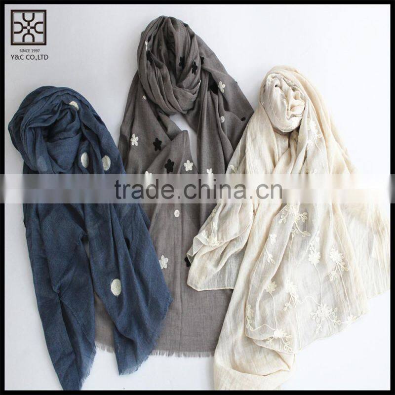 2015 New Design Light Weight Lady Cheap Scarf for Spring and Summer