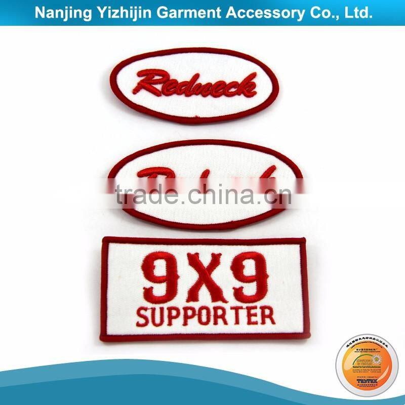 OEKO-TEX 100 Skin Care Merrow Woven Size Label for Clothing