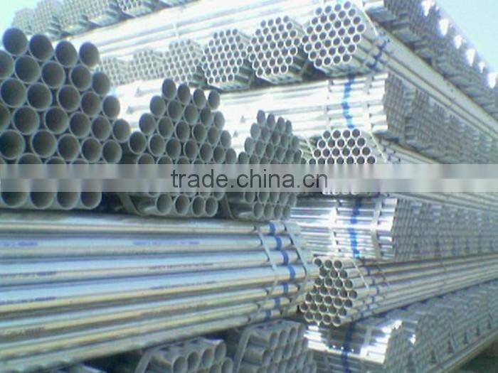 galvanized seamless steel pipe for construction