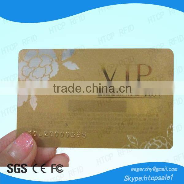 plastic vip card