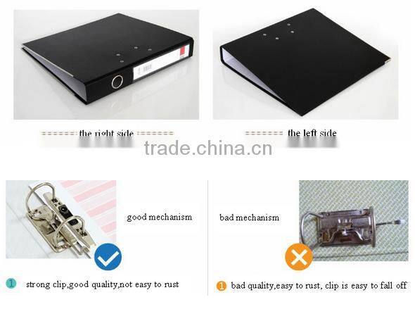Trustable quality A4 size cardboard file folder ring binder