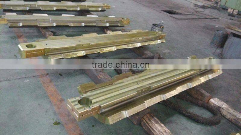 alloy steel AISI 4140 machining segment plate for coil processing equipment