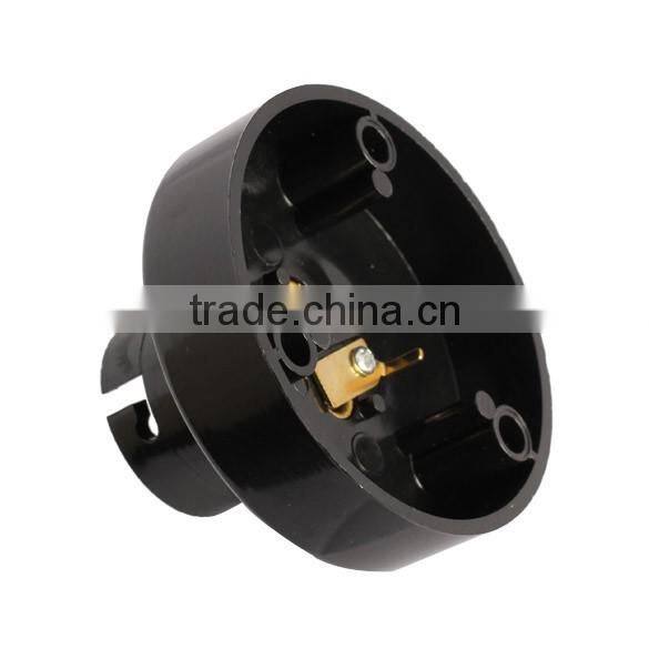 Plastic Black B22 Bulb Socket Lamp Base Holder Chandelier Lampholder Converter