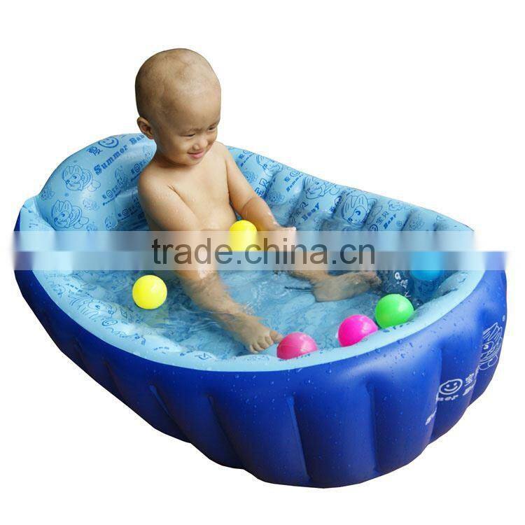colorful inflatable baby bath tub in green,mini inflatable baby bath pool