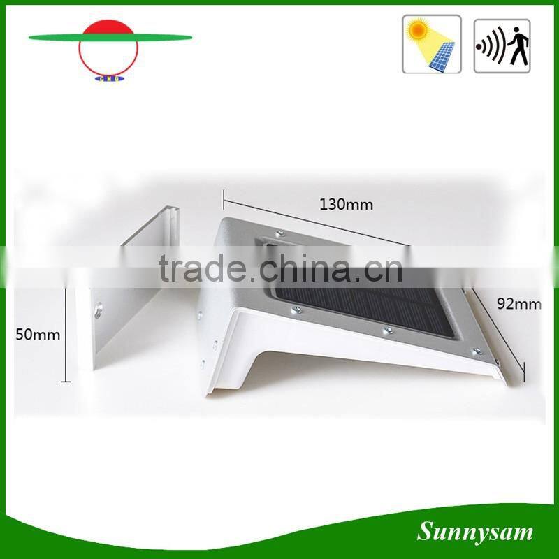 20 LED Solar Power Outdoor Security Light PIR Sound Sensor Voice Control Outdoor Garden Path Wall Light