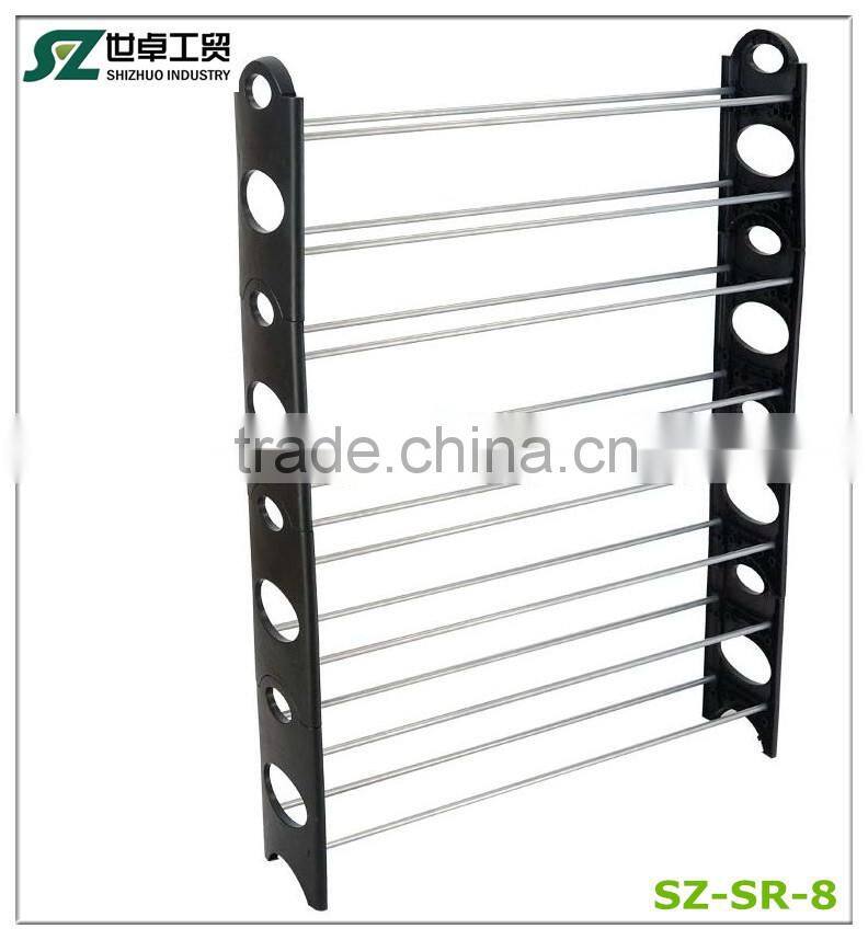 made in china folding 4 tier 12 pairs shoe rack bracket