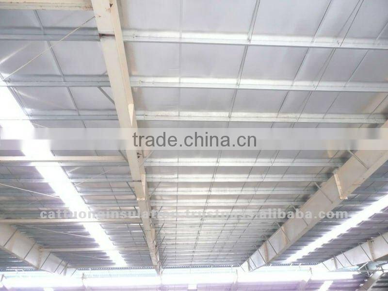 metalized reflective bubble thermal insulation for pallet packing