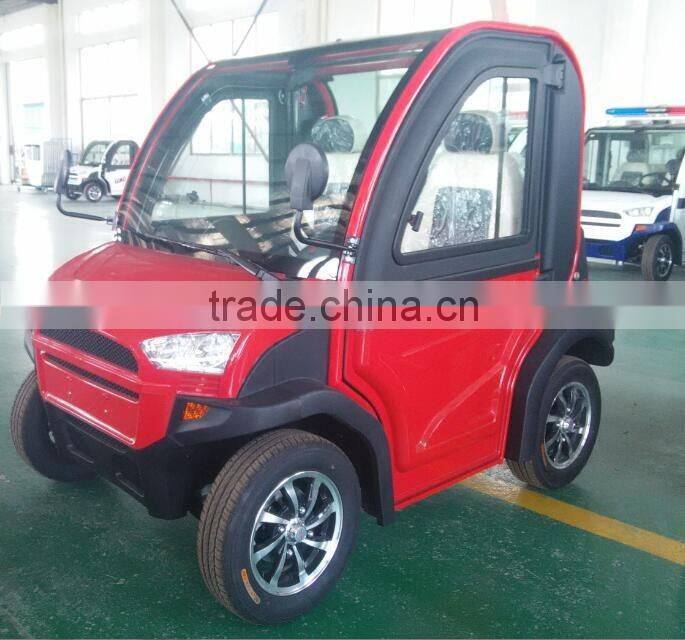 Luxury model electric tourist bus golf utility cars