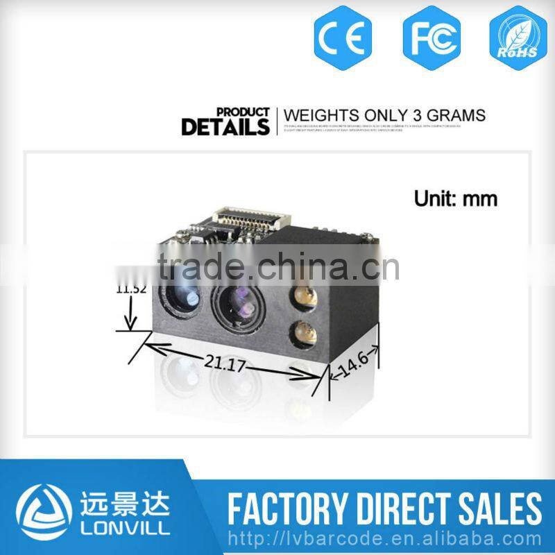 LV3096 2D android wireless barcode scanner module 955SE
