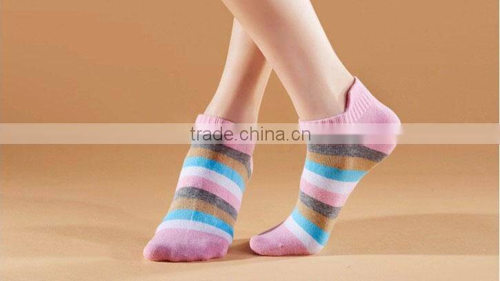 Colorful Stripe Five Toe socks