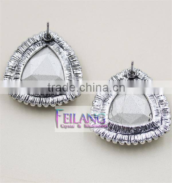 The Original Single Earring Alloy Earrings Triangle Stud Earring