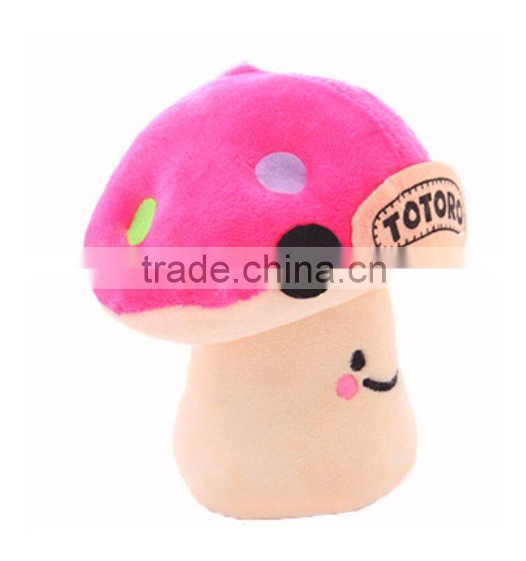 St mushroom plush toys multicolor choose custom size