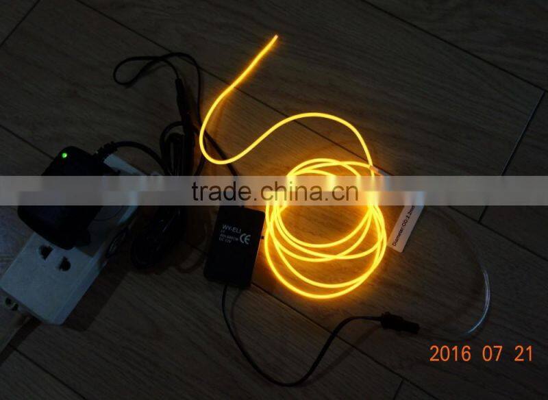 AC110V-240V Flash INVERTER"Polar light 2"OD:2.2mm Purple EL WIRE