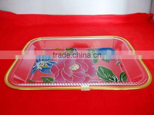 Square plastic Fruit Plate