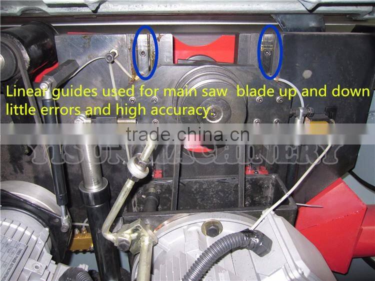 CNC-32 Horizontal table saw Automatic panel saw machine Altendorf Type sliding table PLC Control with touch screen