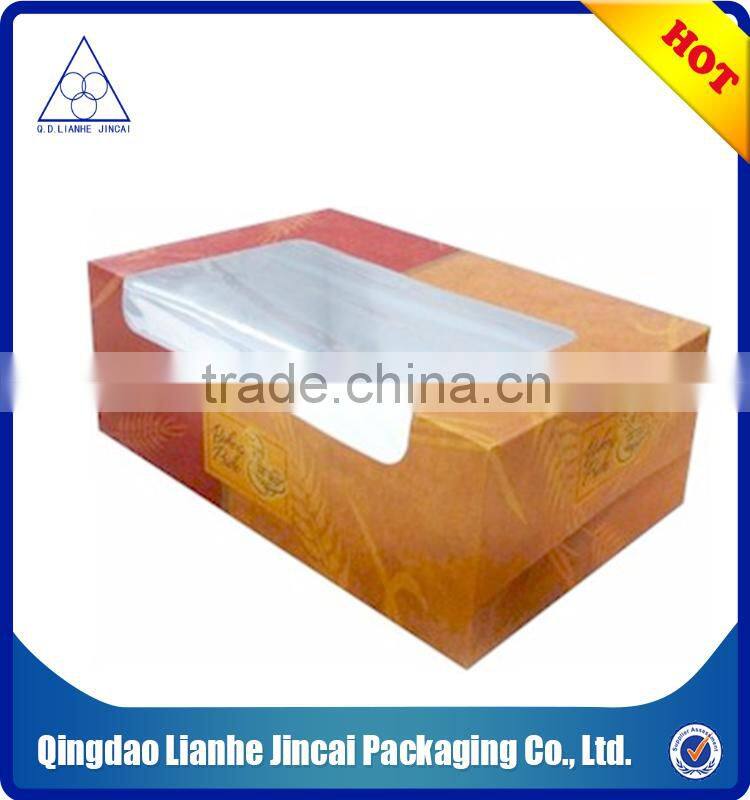 gift boxes with a cleary pvc window