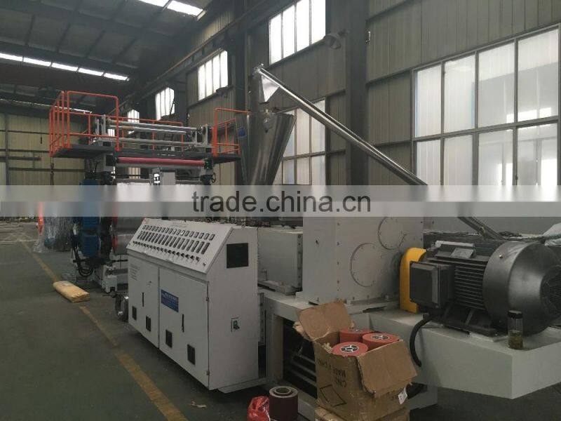 PVC marble board making machine/PVC marble board profile line/PVC stone sheet extrusion line