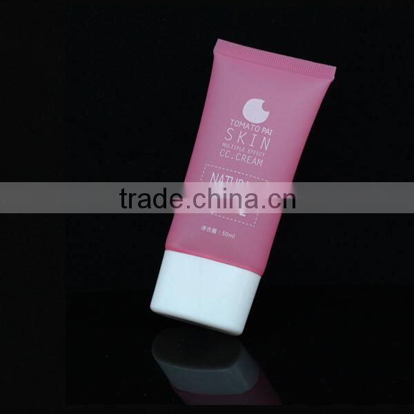 60g plastic tube for strawberry body wash with acrylic cap