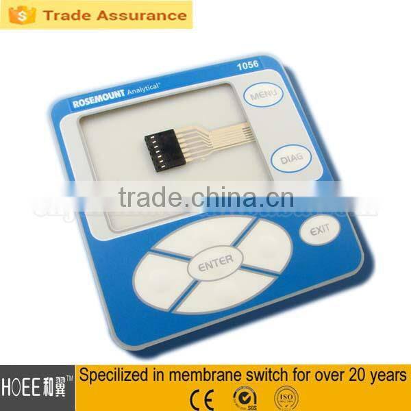 High Performance Home Appliance Application and Poly Dome Keypad Button Material Matrix Membrane Switch