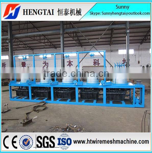 High/Low carbon steel/ straight line Pulley Wire drawing machine China Manufacture
