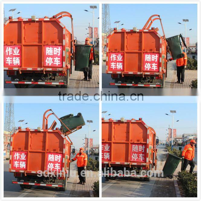small garbage truck
