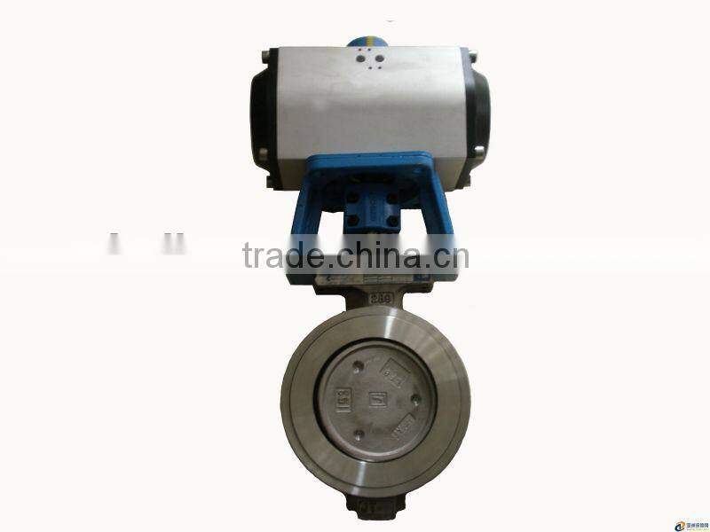 Pneumatic Butterfly Valve with actuator