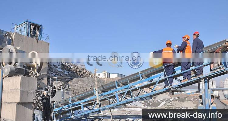 High capacity low cost European Type basalt rock jaw crusher