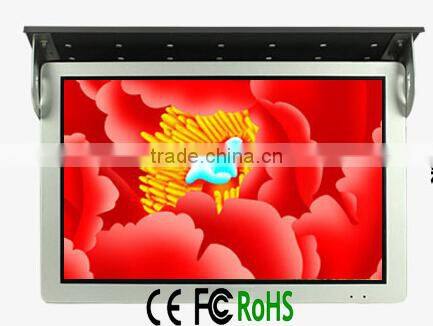 24 inch coach train metro bus LED monitor digital advertising player