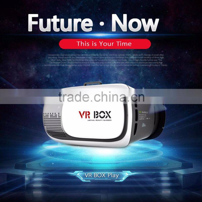 Newest technology vr box Generation Distance Adjustable VR Box 3D Glasses