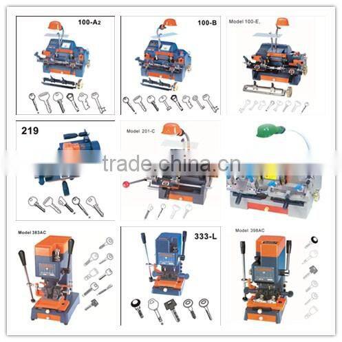 High quality Model 100-F car key cutting machine for duplicate key cutting machine