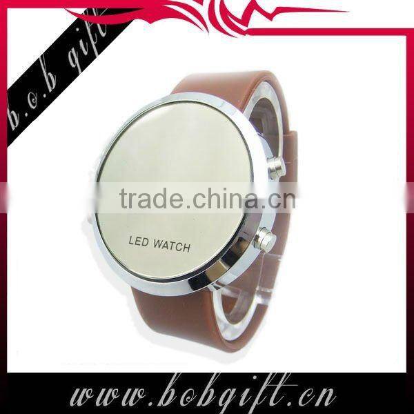 2014 hottest cheap LED silicone watch band
