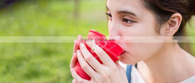 Kitchenware Folding Design Durable Silicone Beverage tumbler