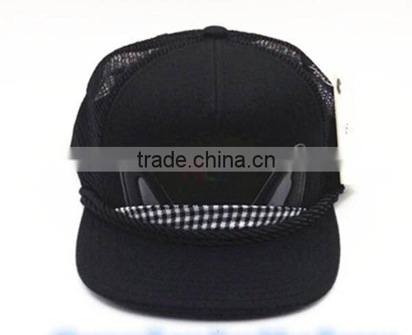 Promotional Cheap Custom Printing Mesh Cotton Fabric Trucker Cap